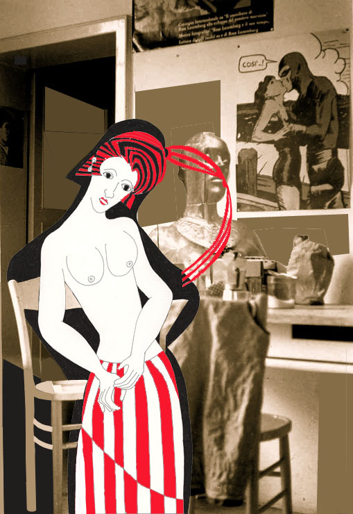 la sua casa_bozzetto