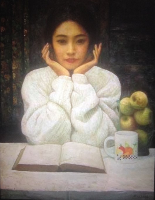 001_lectrice orientale